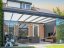 Masivní hliníková polykarbonátová pergola MB Line - antracit, PC 16 mm, čirý