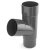 Plastové napojení do svodu PVC 63 mm