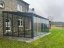 Masivní hliníková polykarbonátová pergola MB Line - antracit, PC 16 mm, čirý