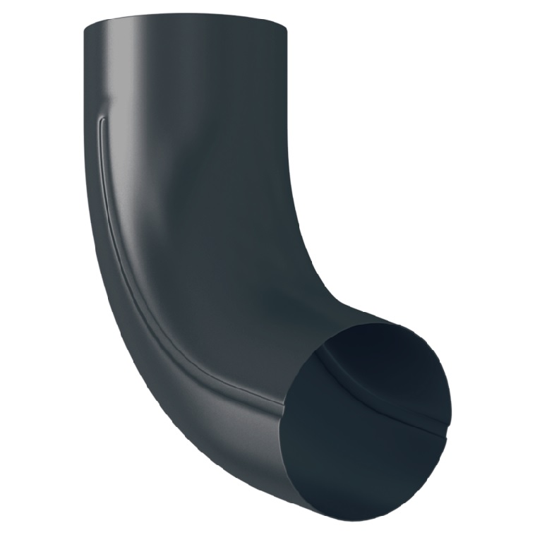 Lakované okapové koleno 72° 80 mm