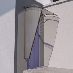 Boční stěna k obloukové stříšce L-160