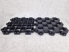 Zatravňovací tvárnice Terra-Grid E35 - černá
