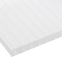 Komůrkový polykarbonát 10 mm - 2 stěny - 1,7 kg/m² - opál