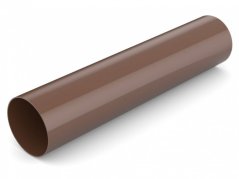 Plastový okapový svod PVC 63 mm