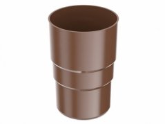 Plastová spojka svodu PVC 63 mm