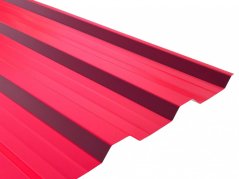 Trapézová střešní krytina T18 (1,15x2m) - červená