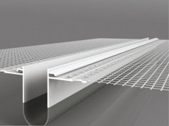 Dilatační profil PVC s tkaninou - průběžný