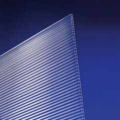 Komůrkový polykarbonát 4 mm - 2 stěny - 0,84 kg/m² - čirý