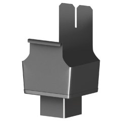 Lakovaný okapový kotlík Square 120 mm