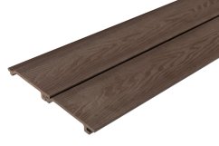 Obkladová WPC palubka - oak brown