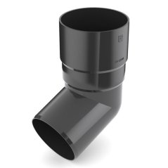 Plastové svodové koleno PVC 63 mm