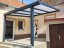 Masivní hliníková polykarbonátová pergola MB Line - antracit, PC 16 mm, čirý