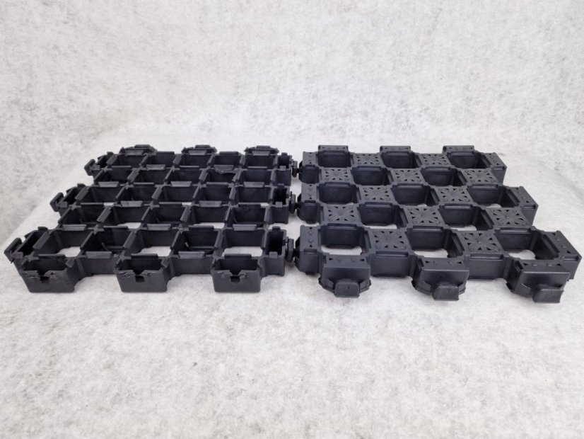 Zatravňovací tvárnice Terra-Grid E35 - černá