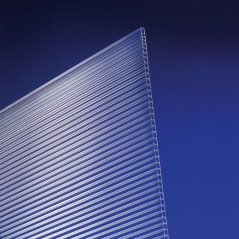 Komůrkový polykarbonát 4 mm - 2 stěny - 0,84 kg/m² - čirý