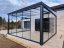 Masivní hliníková polykarbonátová pergola MB Line - antracit, PC 16 mm, čirý